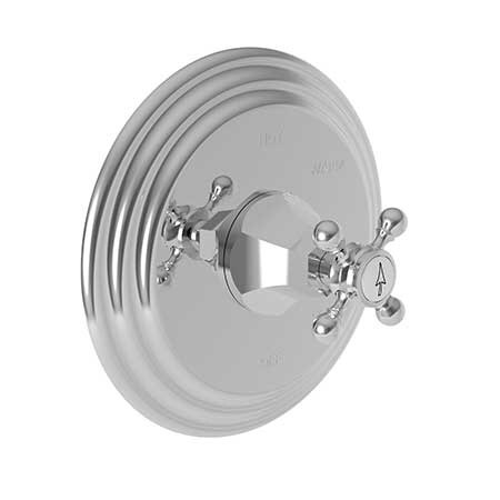 Newport Brass Shower Trim Plate W/ Handle. Less Showerhead, Arm And Flange, Chrome 4-1224BP-26